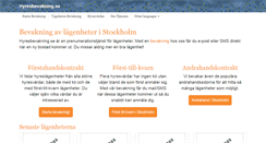 Desktop Screenshot of hyresbevakning.se